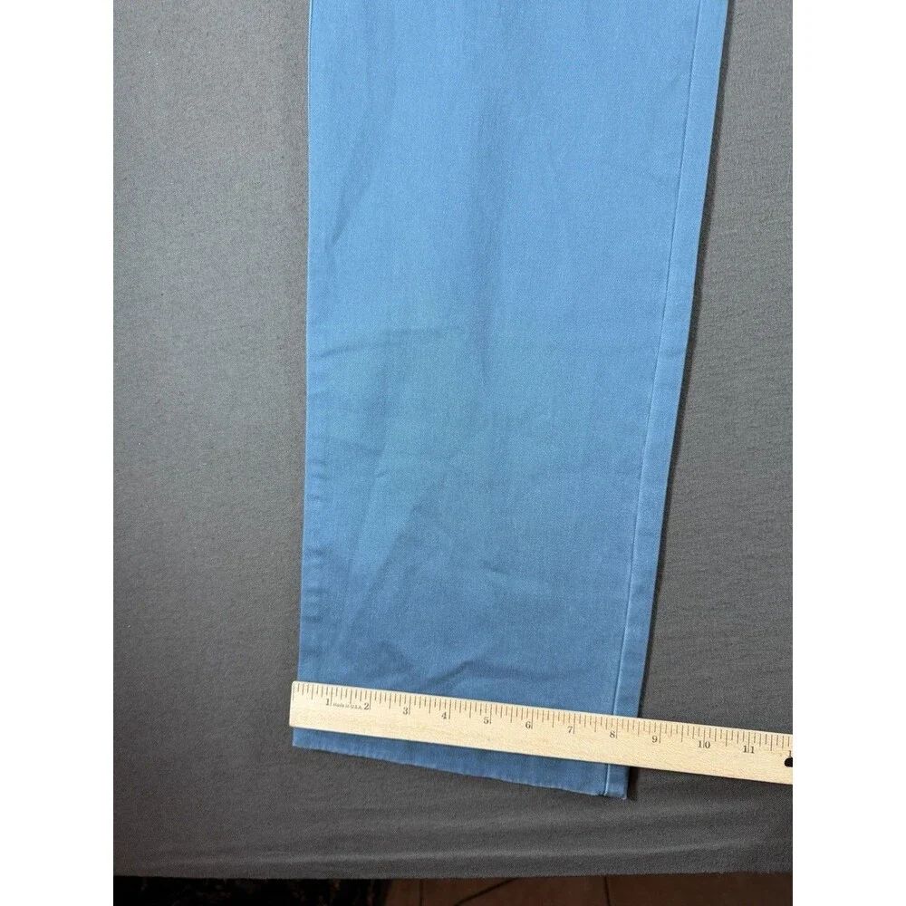 J. Crew Pants Mens 34x34 Blue Bleeker Athletic Fit Broken in Chino Party NEW